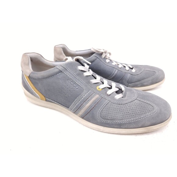 Ecco Mens Chandler Casual Sneakers Shoes Gray Leather Size 46 EU - 12-12.5 US main image 11